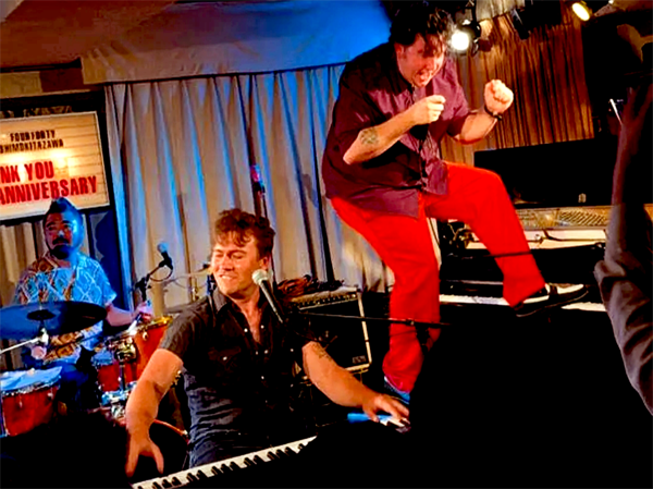 EZRA LEE & THE BOOGIE WOOGIE BAND with HENRI HERBERT (USA)
