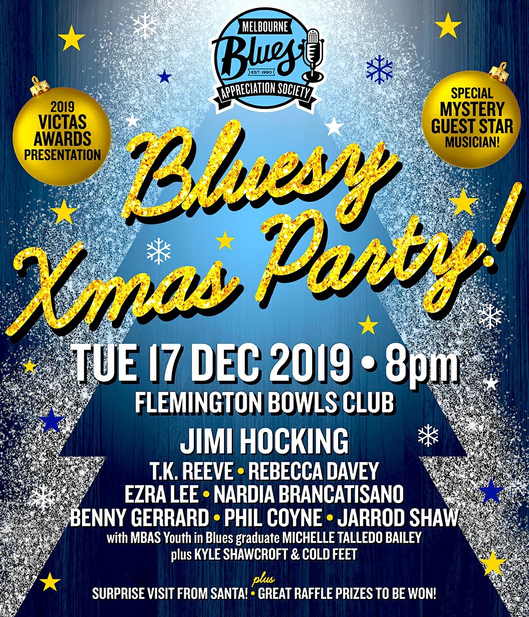 MBAS BLUESY XMAS PARTY 2019 