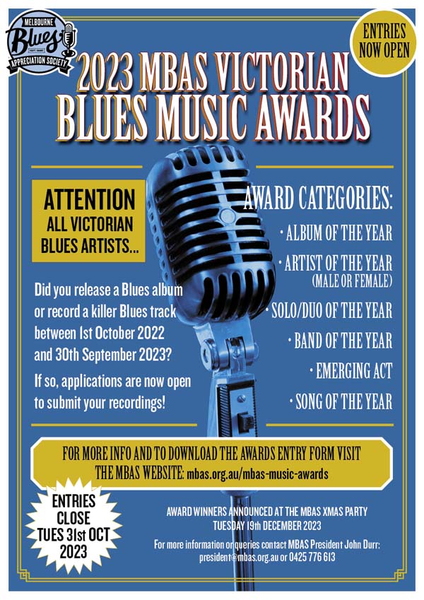 MBAS 2023 Blues Music Awards