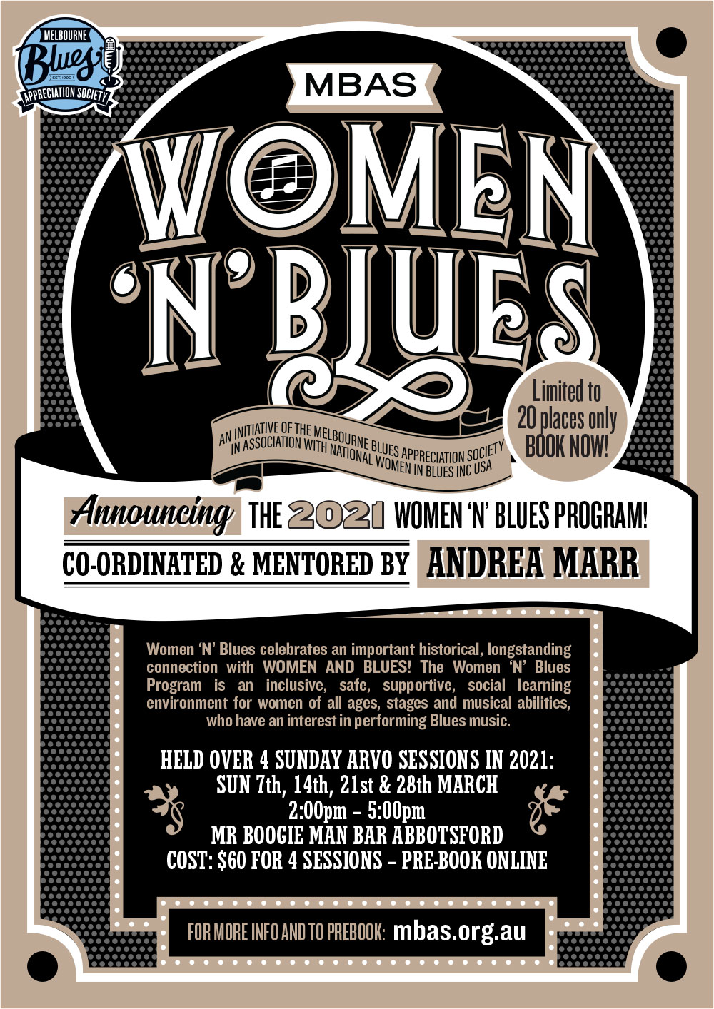 Women 'N' Blues Poster