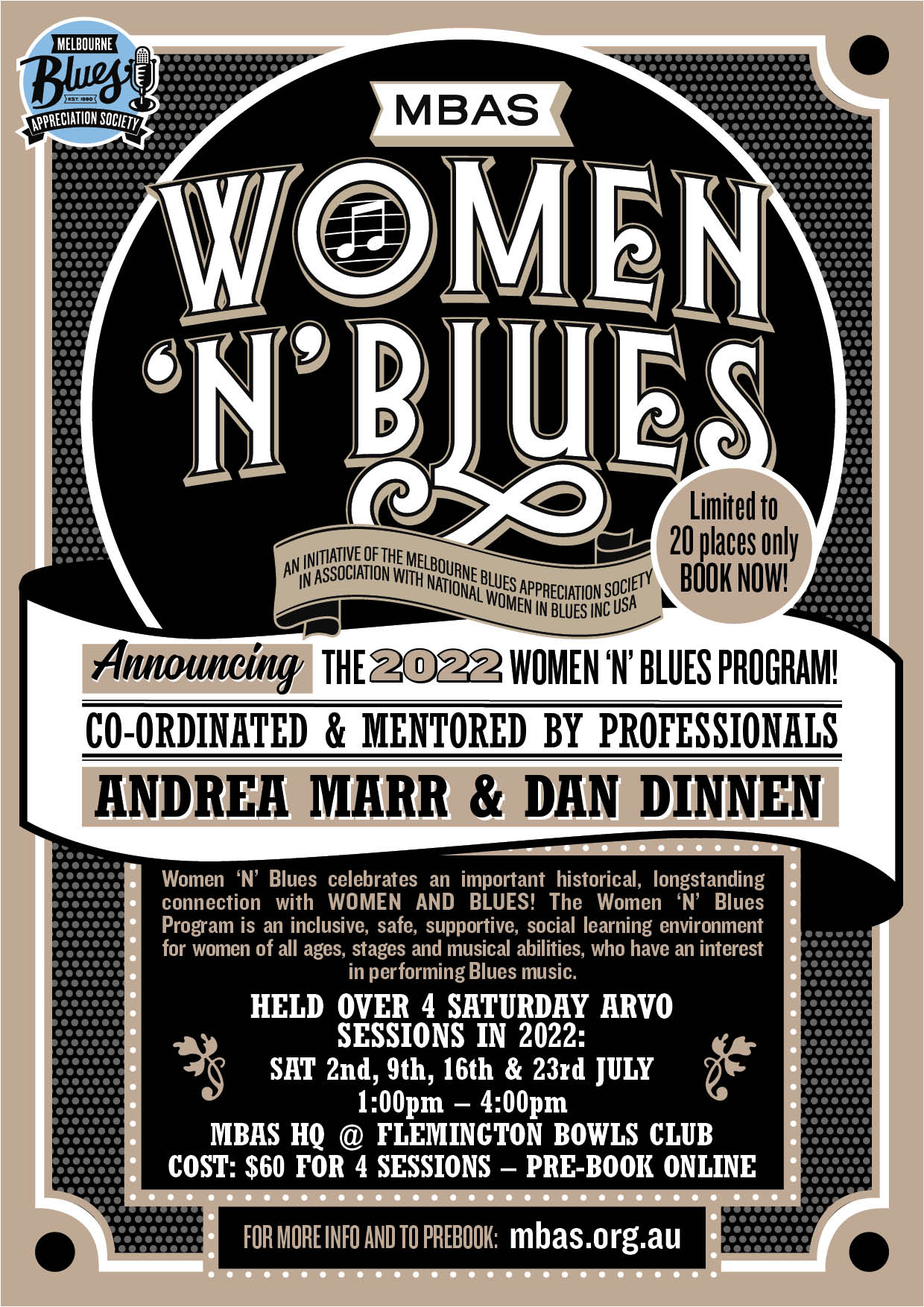 Women 'N' Blues Poster