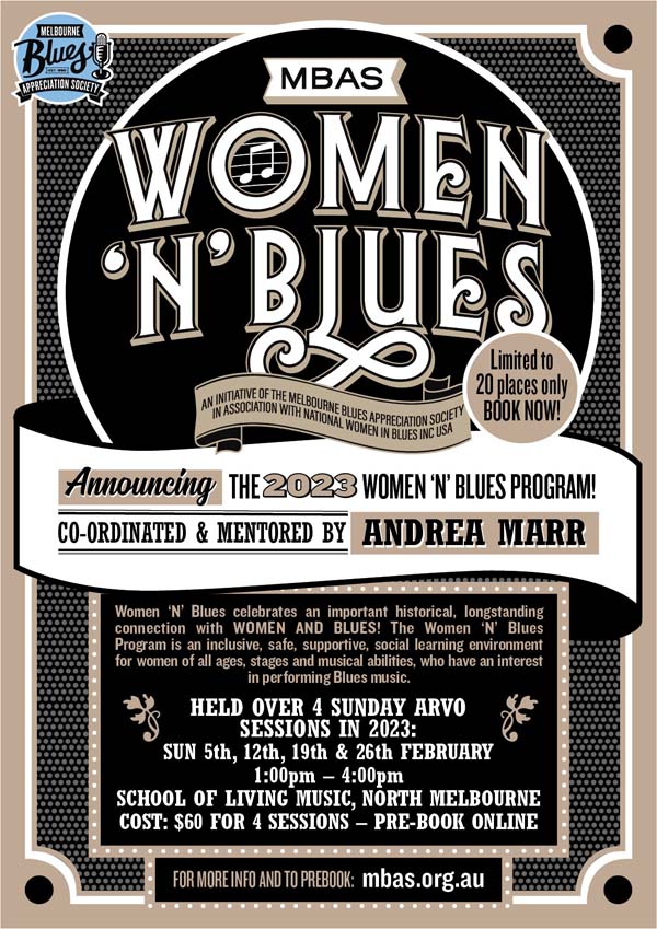 Women 'N' Blues Poster